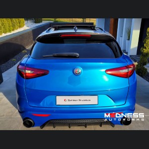 Alfa Romeo Stelvio Roof Spoiler - Carbon Fiber - Stile Italia 